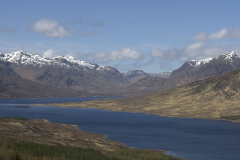 Snow-capped-mountain-peaks-